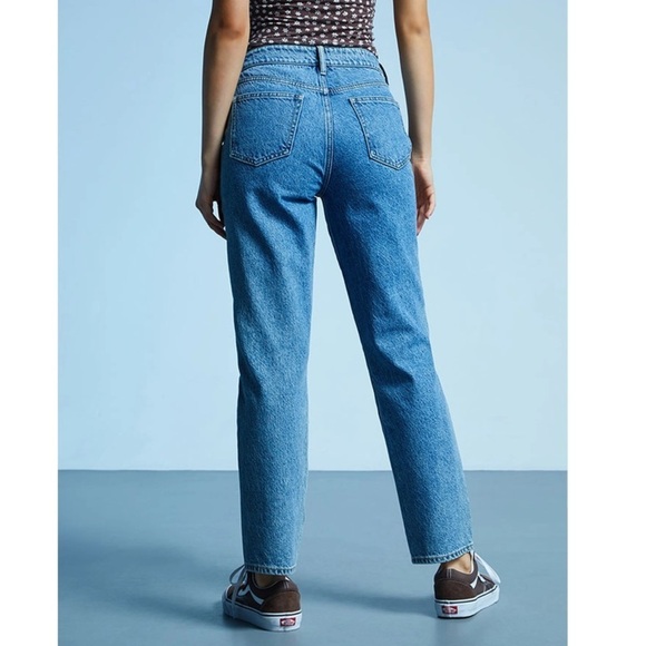 PacSun Mom Jean Medium Light Wash High Rise Jeans Size 25 - Picture 7 of 15